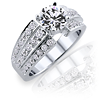 White Gold Engagement Ring