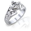 White Gold Engagement Ring