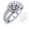 White Gold Engagement Ring